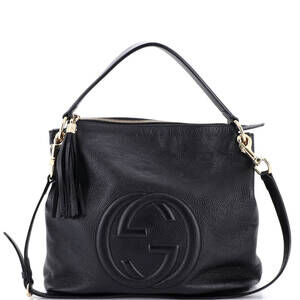 Gucci Large Soho Convertible Hobo Leather
